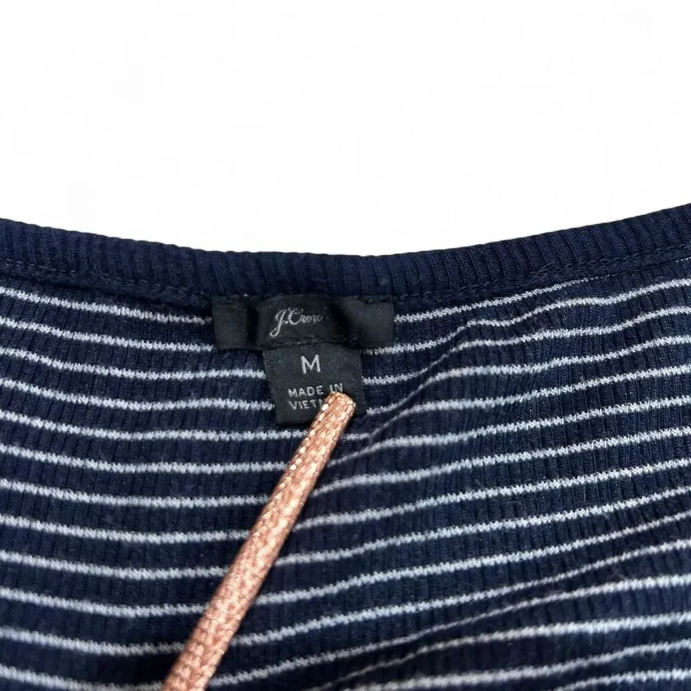 J. Crew Nautical Ribbed Henley Top - Picture 4 of 5